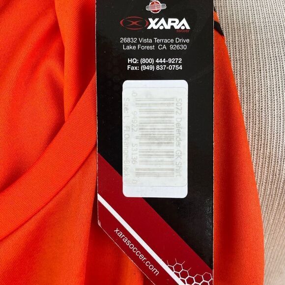 NWT Xara Goalie Shirt Size L - Picture 9 of 10